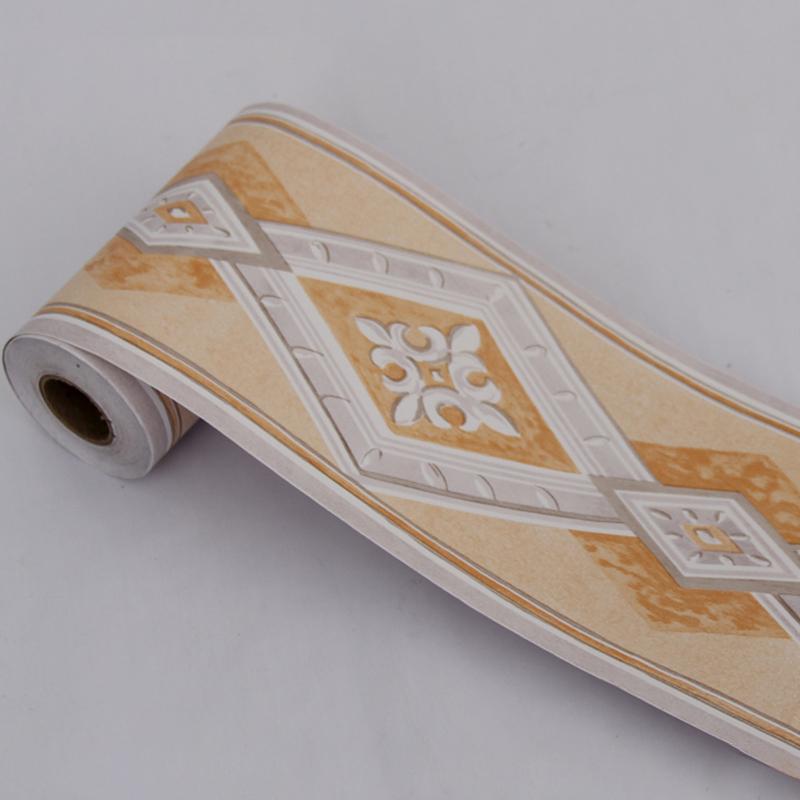 9 метров ПВХ водонепроницаемый линия талии пасторальный стиль самоклеящиеся настенные плинтусы линия обои декор гостиной бордюр настенная наклейка