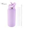 1000ml Stainless Steel Water Bottle with Straw BPA-Free Leak-Proof Insulated 24 Hours Cold 12 Hours Hot Sport Bottle
