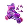 Angel Winged Illuminated Skates 2 2 Girl's Skates Silicone Wheel, 3 In 1 Wheel With Carrying Bag