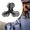 2Pcs Trolley Triangle Wheels Anti Slip Easy Installation Portable Utility Replacement Stair Climbing