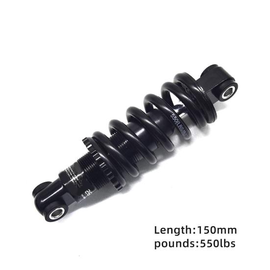 12.5/15СМ Пружинный амортизатор для горного велосипеда 550/850/1000/1500Lbs Регулируемый амортизатор задней подвески для скутера и складного велосипеда