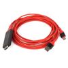 Кабель-адаптер TypeC на интерфейс мультимедиа высокой четкости USB 3.1 Телефон к ТВ Зарядный провод(красный )