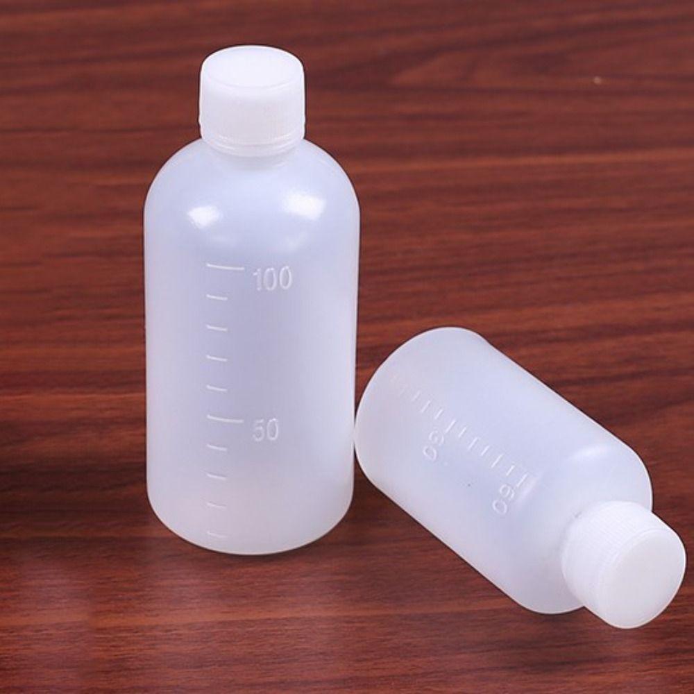 Transparent Refillable Bottle Eco-friendly Liquid Container Accessories Dispenser Bottle