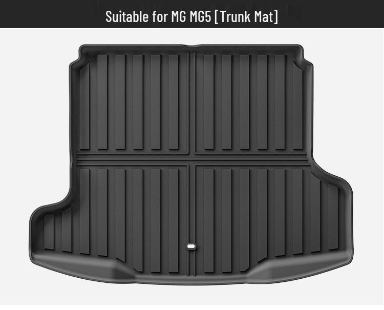 MG5 (2021-2025) Водонепроницаемые, грязезащитные коврики на пол из ТПЭ и индивидуальные вкладыши в багажник