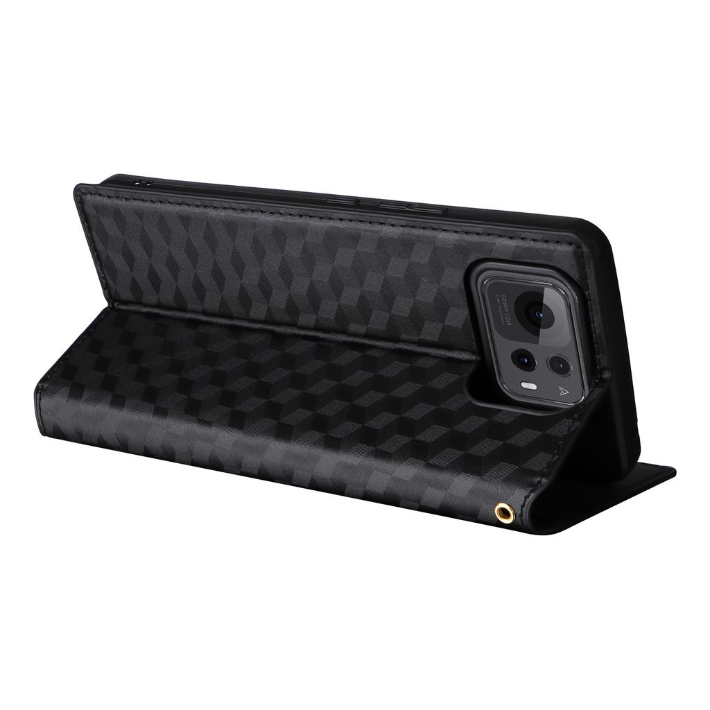 Для Asus Zenfone 12 Ultra 5G Чехол-кошелек Кожаный чехол для телефона с ромбовидным тиснением