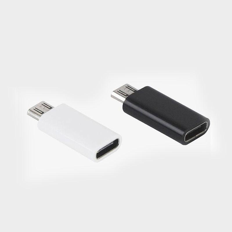 Адаптер для мобильного телефона, USB-переходник для быстрой зарядки TypeC «мама» в Android, адаптер пластикового корпуса type-c