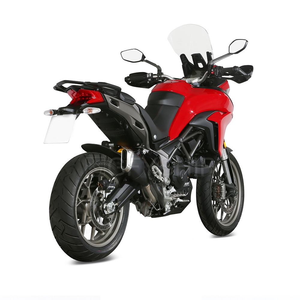 For Ducati Multistrada 1200 Enduro 2016 to 2019 Multistrada 1260 MTS 1200 1260 Escape Motorcycle Exhaust Link Pipe Slip-on