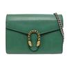 [Pre-Owned] Dionysus Double Tiger Head Buckle Chain Shoulder Leather Wallet Crossbody Bag - Very Good #1N49RX1
