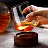 Tumbler Irregular Whiskey Wine Glass Rotating Whiskey Liquor Glasses Cognac Glasses Cup Beer