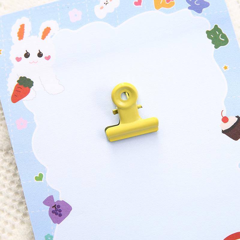 Металлические зажимы Yimu Candy Color Mini Swallowtail для файлов и билетов
