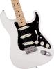 Fender Short Scale Guitar Made In Japan Junior Collection Maple Arctic White with Soft Case Stratocaster®, Fingerboard,