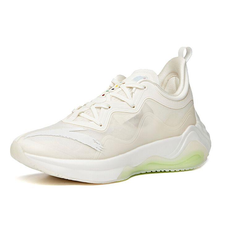 Anta Кроссовки мужские Low Top Running Shoes Ivory-White 112035518A-3