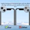 For iPhone 13/13 Mini One-Piece Phone Lens Film Clear Tempered Glass Lens Protector