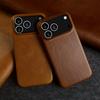 Ретро Чехол Для iphone 17 pro max 16 15 14 13 12 11 Чехлы Из Натуральной Кожи Для iphone16 Винтажный Полностью Закрывающийся Чехол для Телефона