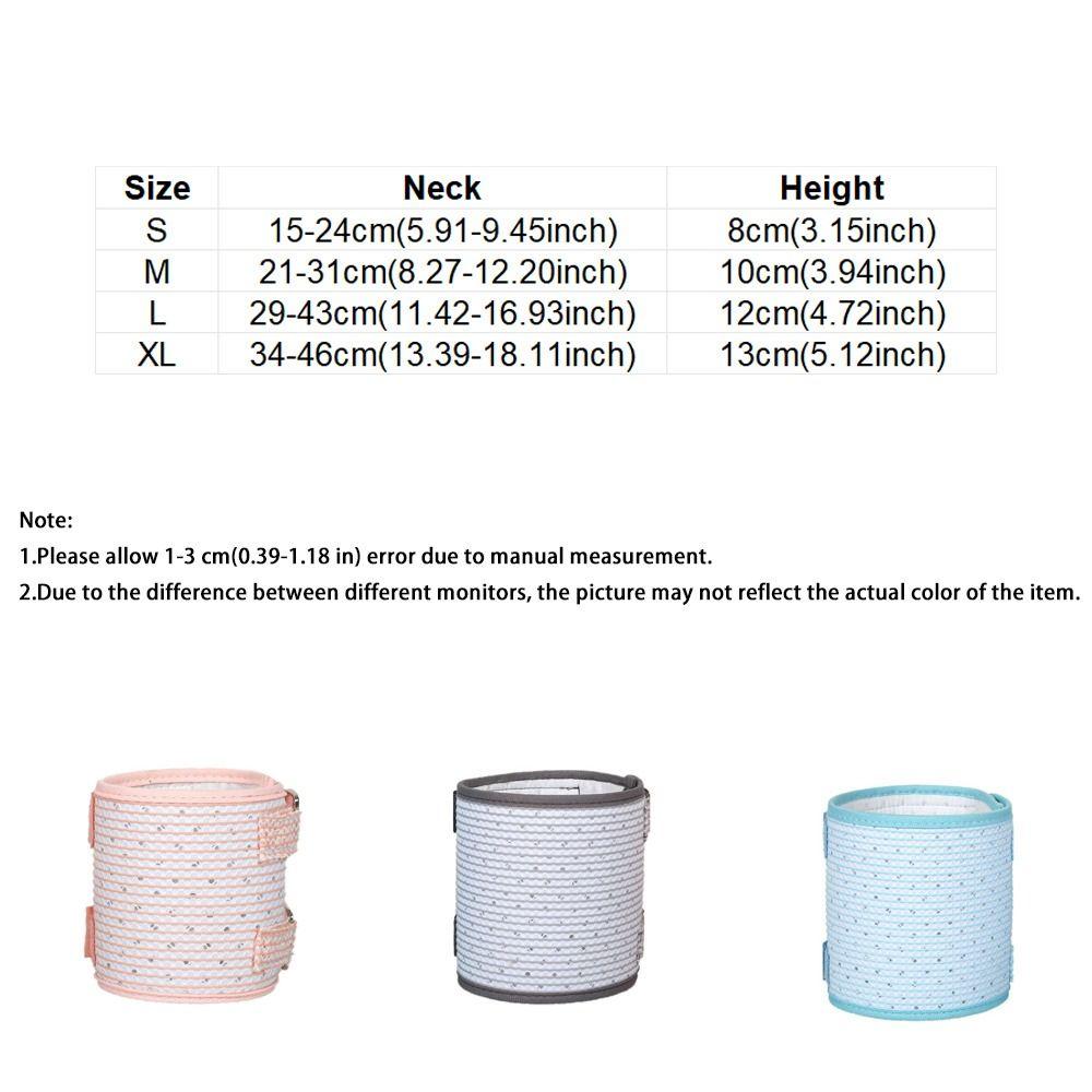 Breathable Cat Recovery Collar Adjustable Cat Elizabethan Collar Bite Protection