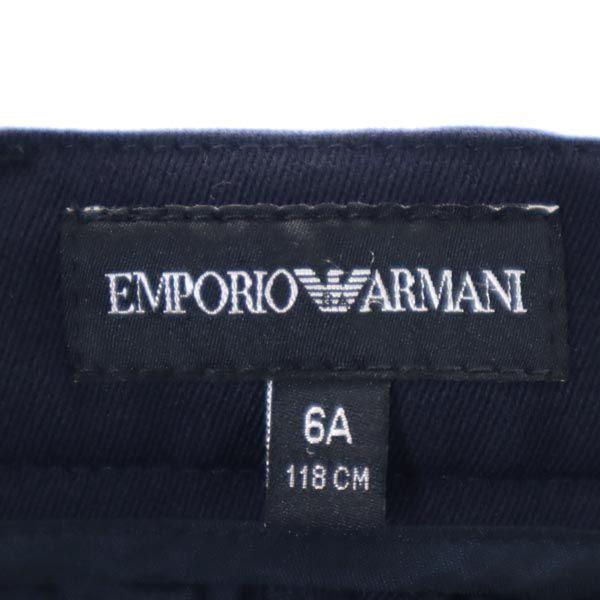 Неиспользованные брюки Emporio Armani Sideline Ceremony 46,5" темно-синие система зауженные детские б/у