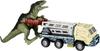 Jurassic World Toys Dinosaur Transporter with 1 Vehicle and 1-2 Mini Dinosaurs, Ages 3+