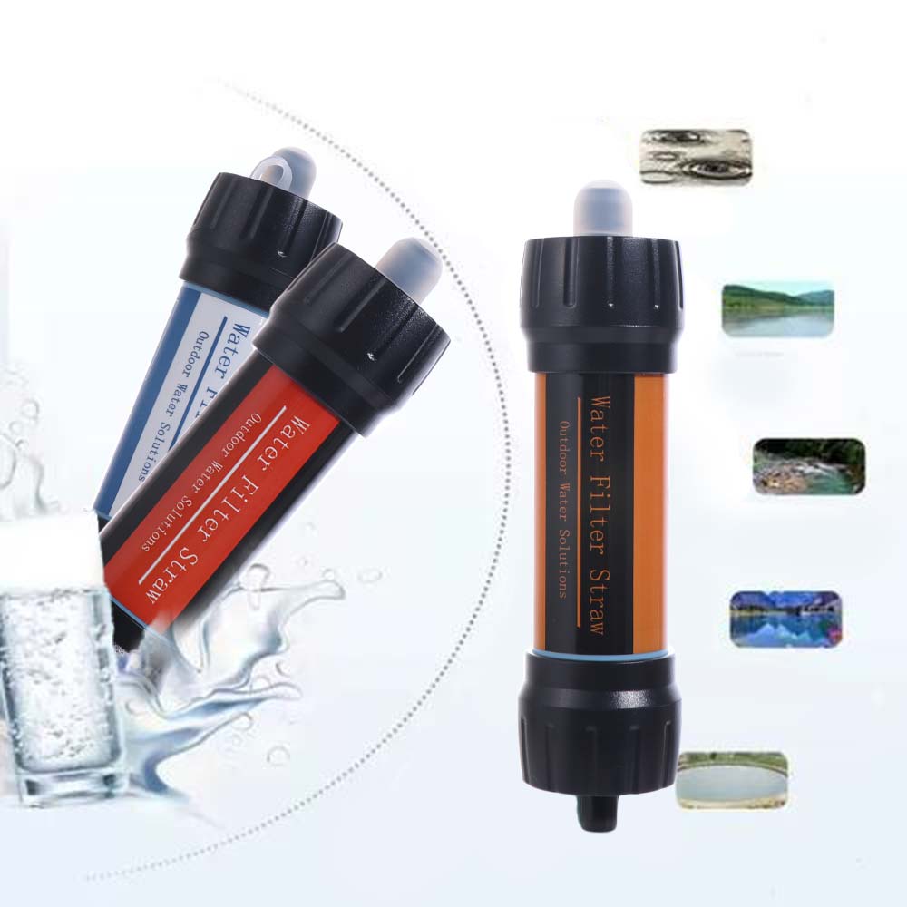 Straw Purification Water Filter Purifier Drinking Water Filtering Straw Camping