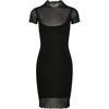 Urban Classics Womens/Ladies Mesh 2 Layer Dress