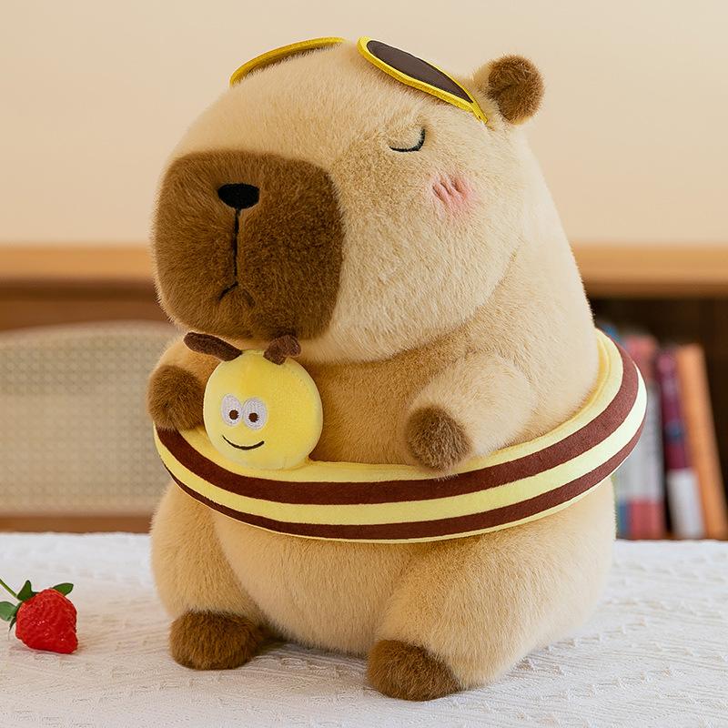 Summer New Cool Capybara Plush Toy Doll Kapibara Doll Children's Soothing Doll
