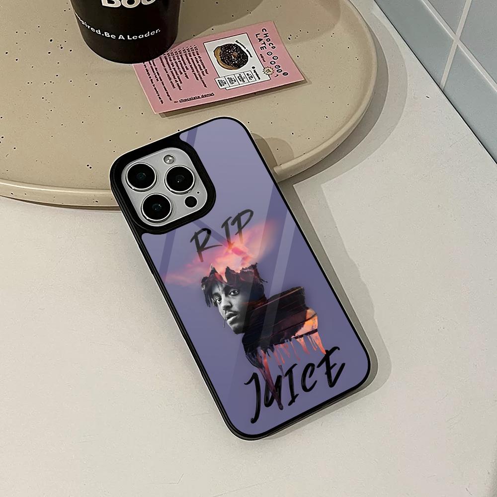 Чехол для телефона Rapper 999 J-Juice W-WRLD для Iphone 17 16 15 14 Air 13 12 11 Pro Max Mini Plus Fundas Shell PC+TPU Cover