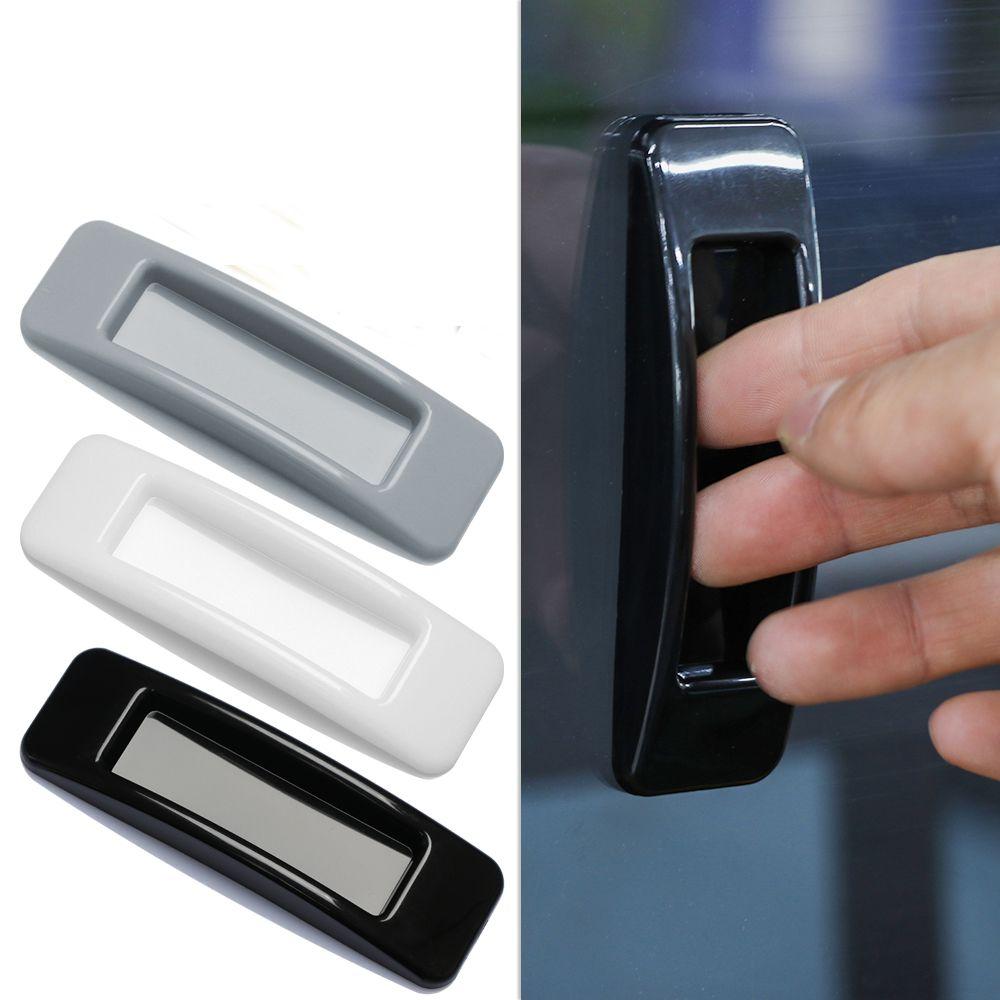 1 Pair Safety Pull Handle Multi-purpose Plastic Self-adhesive Door Handles Furniture Knobs