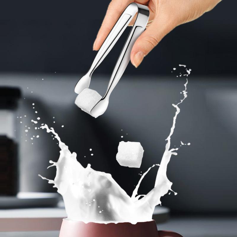 Мини-зажимы для еды из нержавеющей стали для кубиков сахара, пинцеты для кубиков льда, симпатичные зажимы для выпечки, кондитерских изделий, украшения тортов, конфет, десертов