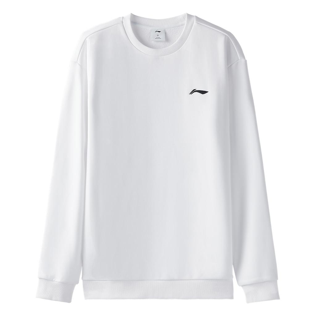 Li-Ning Versatile Simple Comfortable Round Neck Loose Fit Pullover Sweatshirt Unisex Sweatshirt AWDVG81-2