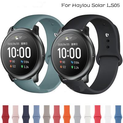 Силиконовый ремешок для Xiaomi IMILAB KW66, спортивный браслет для умных часов Haylou Solar LS05/RT LS05S/LS02 Realme Watch 2 Pro S