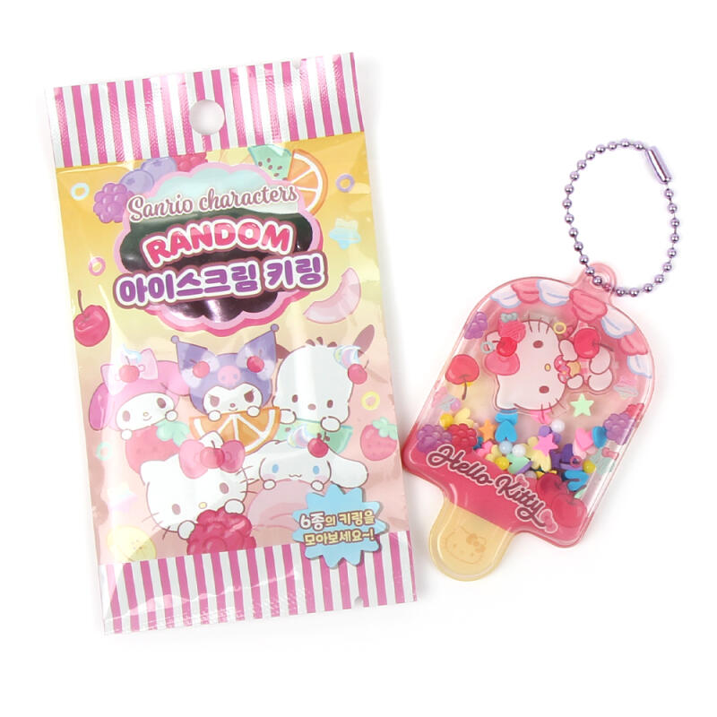 Набор из 24 случайных брелоков-мороженого Sanrio