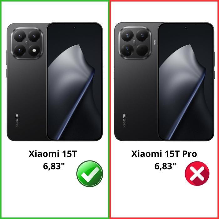 Coque antichoc pour Xiaomi 15T et 2 Verres Trempé Film Protection Ecran Phonillico®