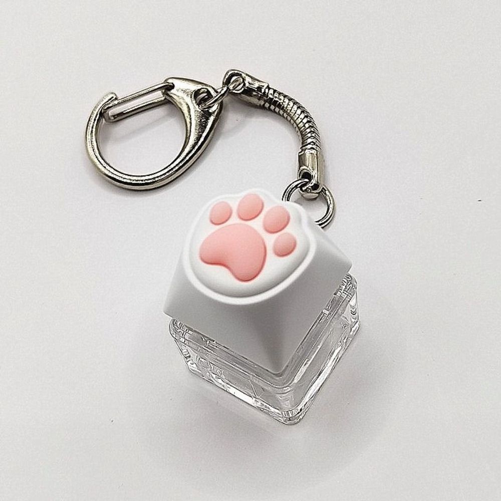 Кошачьи лапы корги ягодицы розовый кошачий коготь брелок для ключей механическая клавиатура