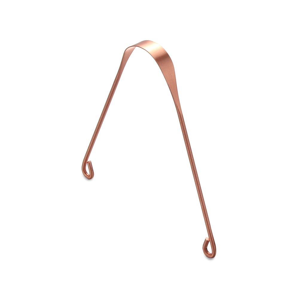 Bad Breath Care Copper Tongue Scraper  Cleaner Stainless Steel Oral Hygiene Dental Cleaning