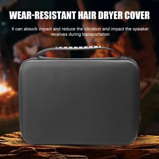 Защитная сумка для фена Водостойкий чехол для переноски с верхней ручкой Сумка-органайзер для фена Предотвращает попадание грязи Защита от ударов для фена Dyson