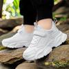 Children's Little White Shoes 6-12 Years Old 2025 New Boys' Lightweight Soft-soled Sports Shoes Autumn Versatile Running Shoes