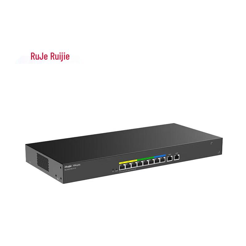 Ruijie RG-EG210G-E V2 8-Port Gigabit Enterprise Gateway Router (CN version)