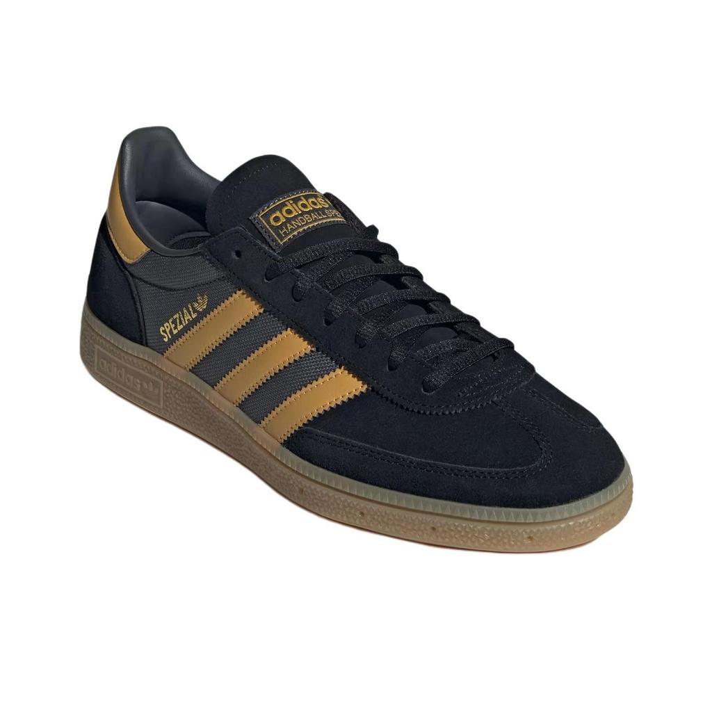 Adidas Handball Spezial Black Preloved Yellow Unisex Sneakers Core-Black Grey-Six IF9528