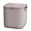 Wardrobe Storage Basket Zipper Closure Handle Closet Clothes Storage Bag with Organizer Housemoving Package
