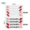 4Pcs/set For Citroen Car Stickers Door Handle Sticker Mirror Decor Protector Decals Car Accessories C1 C2 C3 Grand C4 Picasso