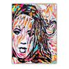 New Graffiti art abstract figure canvas painting street culture wall art women color poster office living room home decoration mural No Frame