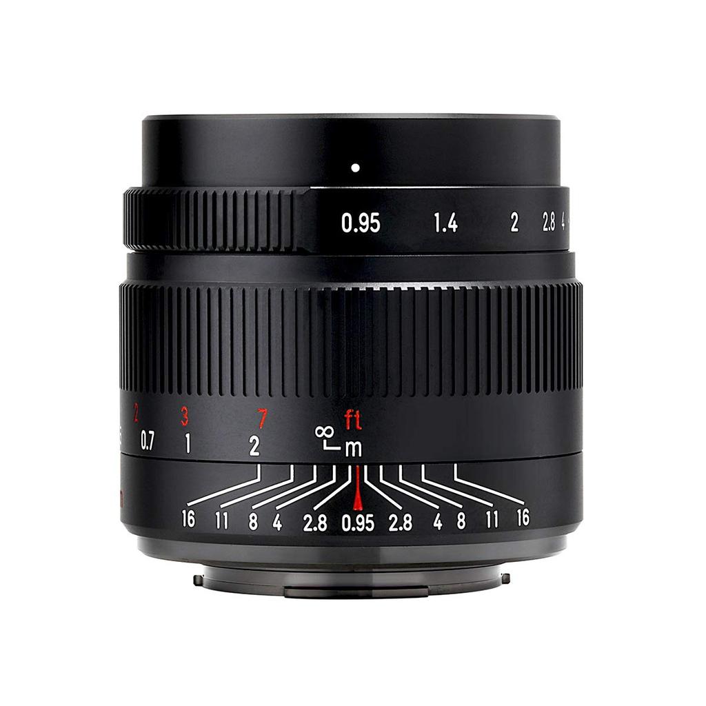 7Artisans 35095M43B 35mm for Micro Four Thirds F0.95