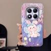 Для Redmi 14C A3 13C Note 13 14S 14 Pro Plus 5G 15 15C Женский чехол для телефона Мультяшный рисунок Кошка Панда Популярные Модные Бамперные корпуса