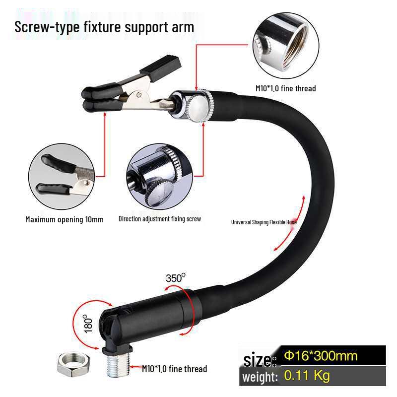Multifunctional Soldering Station Kit with Magnifying Glass, Desk Lamp, Fume Extractor, & Magnetic Repair Tools