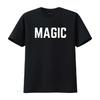 Магическая футболка Word Clothing винтажная Стирка мода Слегка мягкая Эластичная Универсальная Стильная Унисекс Повседневная дизайнерская одежда