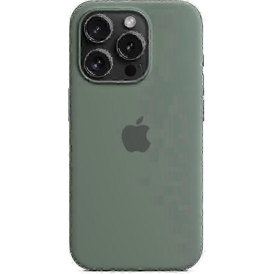 For Apple iPhone 15 Pro Silicone Case with MagSafe Yugm