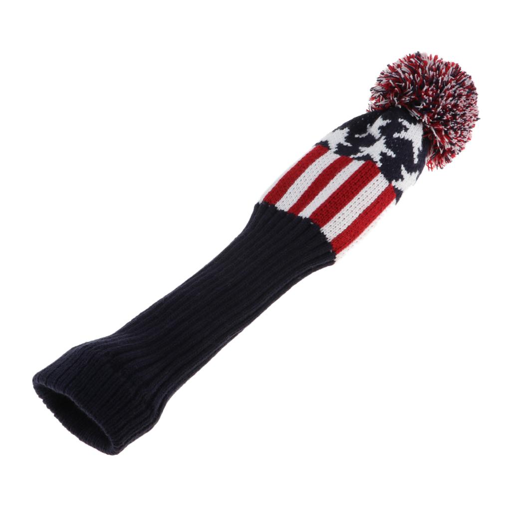 1 piece pom pom golf headcovers fairway wood head cover golf equipment