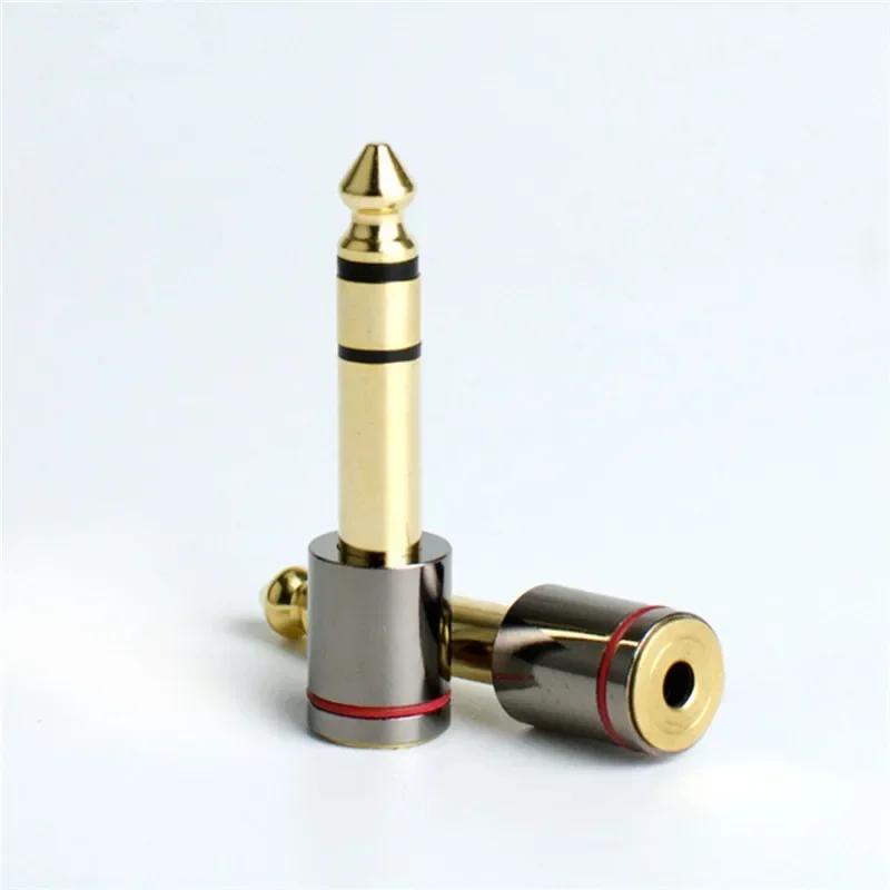 Audio Adapter 6.5mm To 3.5 Jack 1/4" Male 1/8" Female Headphone Plug Converter For Microphone Amplifier Consumer Electronics