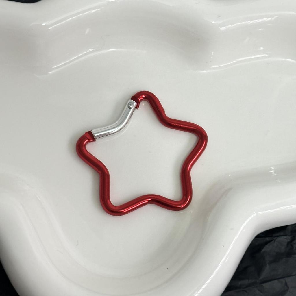 Красочный брелок-подвеска для сумки в стиле Miu, карабин, кольцо для ключей, пружинный крючок, ювелирный аксессуар