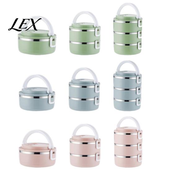 Thermal Food Jar for School Stainless Steel Lunch Box, Leak Proof Insulated Container Adults Kids, Eco-friendly Box Multiple Layers Bento with