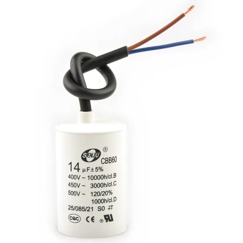 450V Motor Run Capacitor Round Water Pump Capacitor Reliable Washer Capacitor